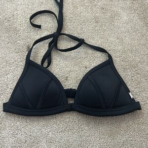 PINK Victoria's Secret Black push up Bikini Top